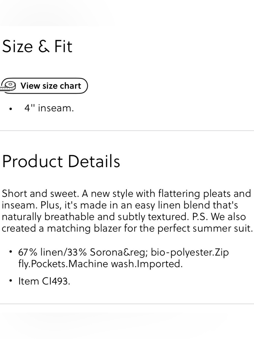 Like new size 14 women’s J Crew Black Tailored Pleated linen blend Shorts. - Picture 11 of 12